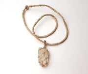 Stone Age Tribal Arrowhead Healing Stone Pendant - nepacrafts