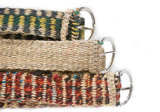 Multicolor Ecofriendly Hand Woven Unisex Hemp Belt - nepacrafts