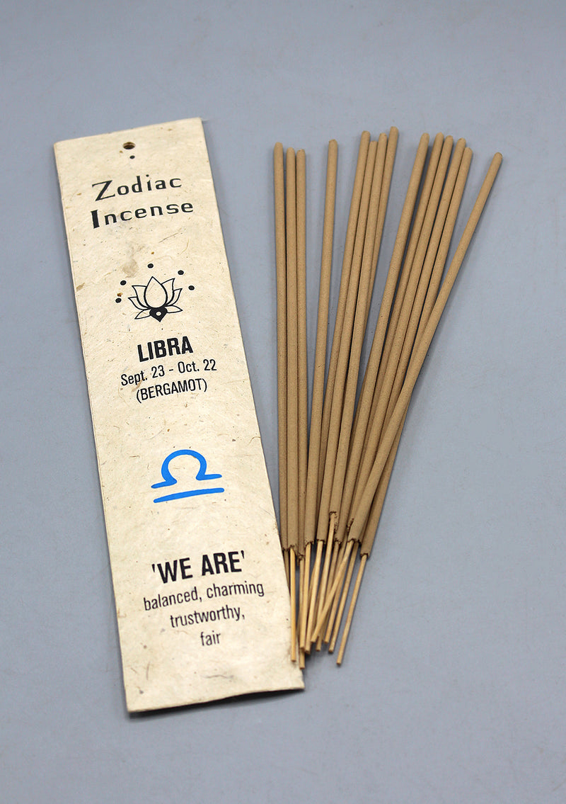 Bergamot Libra Zodiac Incense