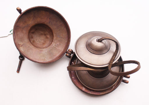 Tibetan Plain Meditation Tingsha with Cover - nepacrafts