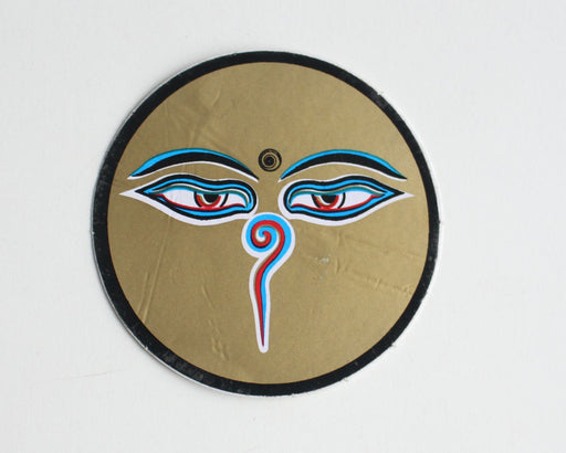 Buddha Eyes Sticker - nepacrafts