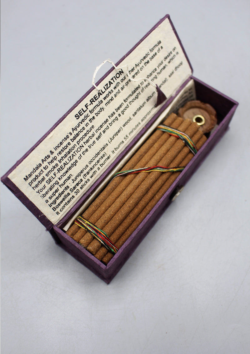 Smoke - Therapy Himalayan Juniper with Many Herbs Self Realization Incense