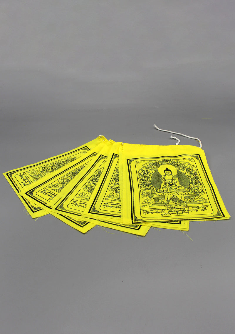 Shakyamuni Buddha  Tibetan Prayer Flags