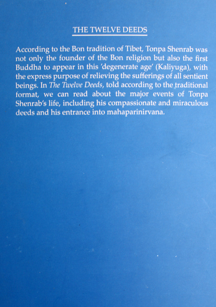 The Twelve Deeds B Sangye Tandar - nepacrafts