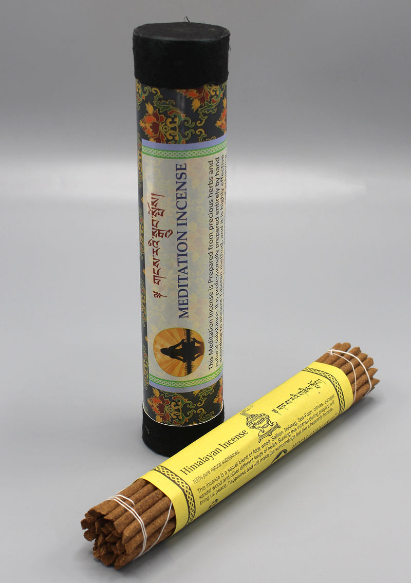 Long Tibetan Meditation Incense Sticks