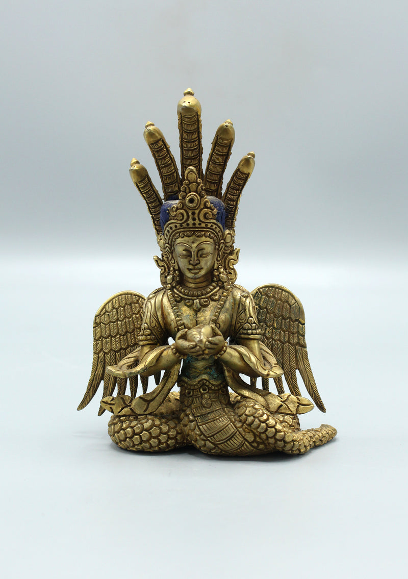 Naga Kanya Serpent Goddess Statue 5.5"