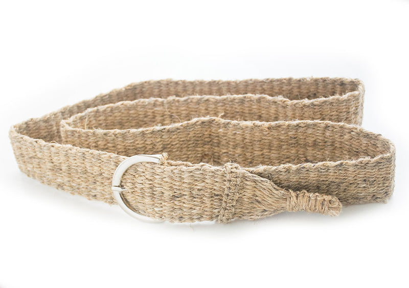 Multicolor Ecofriendly Hand Woven Unisex Hemp Belt - nepacrafts