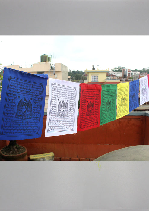 Tibetan Buddhist Zambala Prayer Flags
