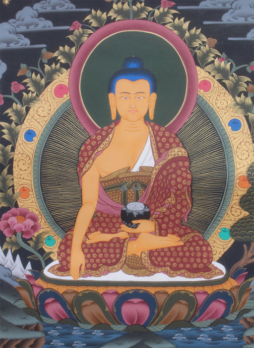 Shakyamuni Buddha Thangka 56x40cm