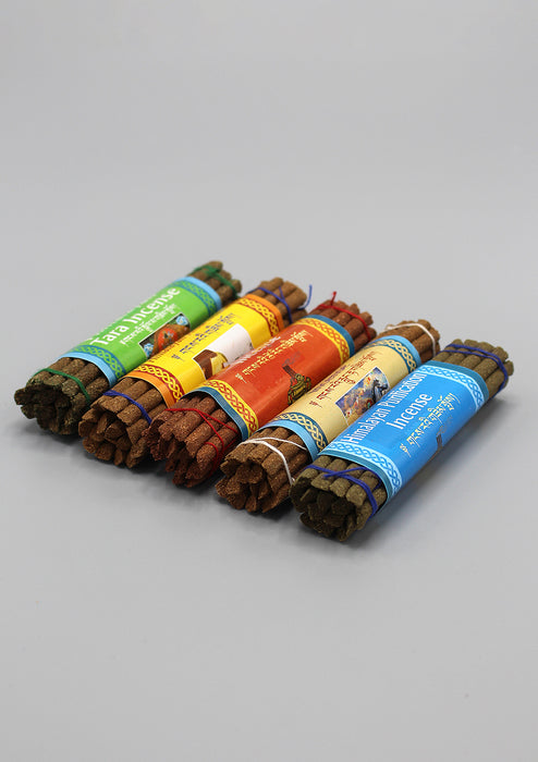 Set of Five  Tibetan Incense Sticks Gift Pack