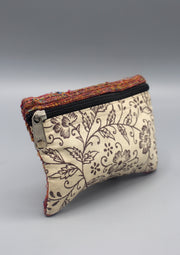 Handloomed Felt and Cotton Mix Women's Mini Purse - nepacrafts