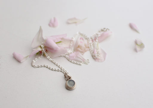 Milky Moonstone 925 Silver Sterling Pendant - nepacrafts