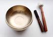 Tibetan Sangha Thearapy Singing Bowl Note # G with Cushion and Mallet - nepacrafts