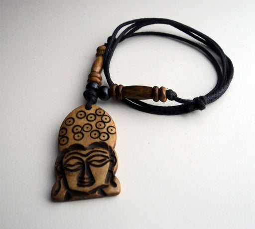 Handcrafted Buddha Pendant Necklace - nepacrafts