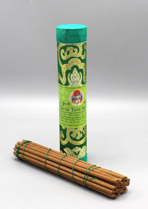 Green Tara Tibetan Tube Incense