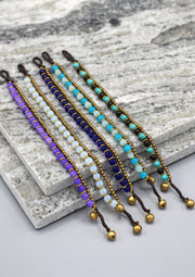 Elegant Glass Beads Small Anklet - nepacrafts