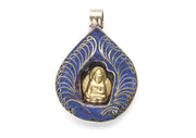 Bodhi Leaf Shakyamuni Buddha Pendant - nepacrafts
