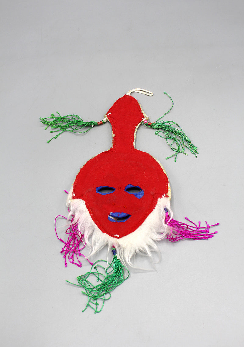 Brocade Face Mask Wall Hanging