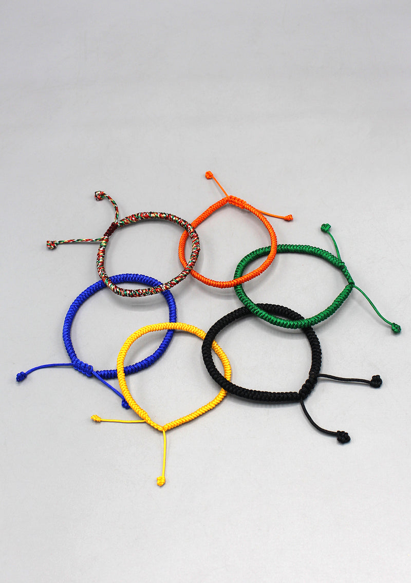 Black Color Lucky Knots Protection Bracelet