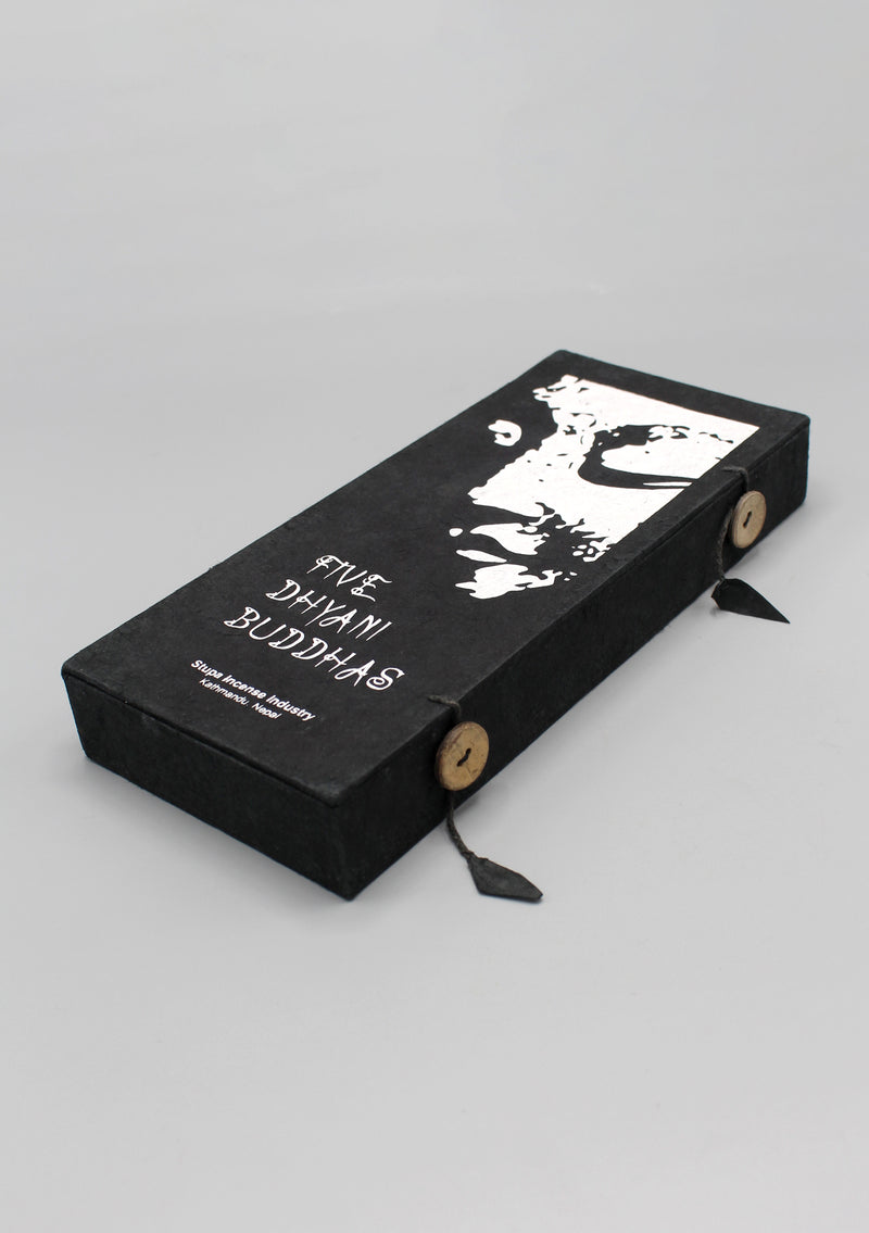 Five Dhyani Tibetan Incense Buddha Gift Box