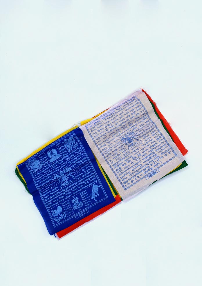 Tibetan Prayer Flags Cotton Gift Set Medium