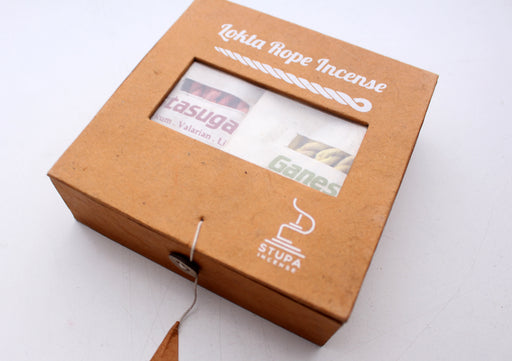 4 in 1 Traditional Nepalese Rope Incense Christmas Gift Box - nepacrafts