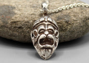Narasimbha Sterling Silver Pendant - nepacrafts