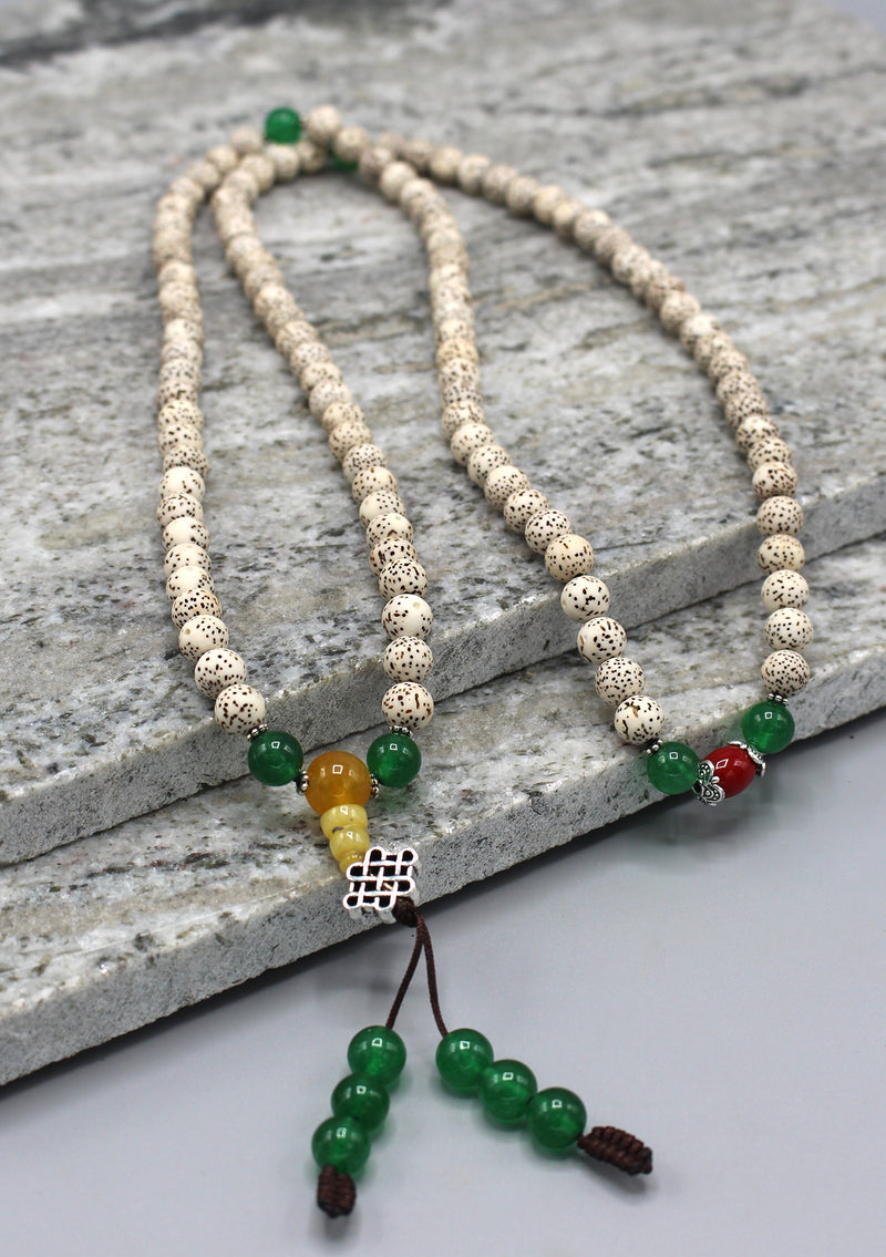 Tibetan Lotus Seed  Prayer Beads Mala