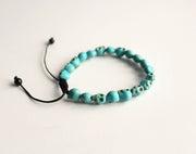 Bohemian Skull Beads Wrist Mala - nepacrafts