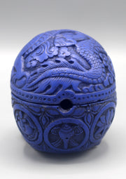 Skull Head Carving Incense Burner - nepacrafts