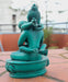 Green Buddha Shakti Yab Yum Resin Statue 5 inch High - nepacrafts