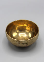 Medicine Buddha Carving Singing Bowl - nepacrafts