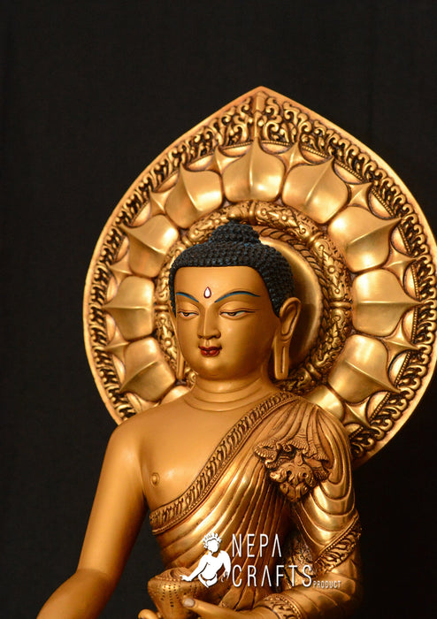 Exclusive Shakyamuni Buddha Masterpiece Statue - nepacrafts