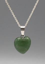 Jade Heart Shape Love Pendant - nepacrafts