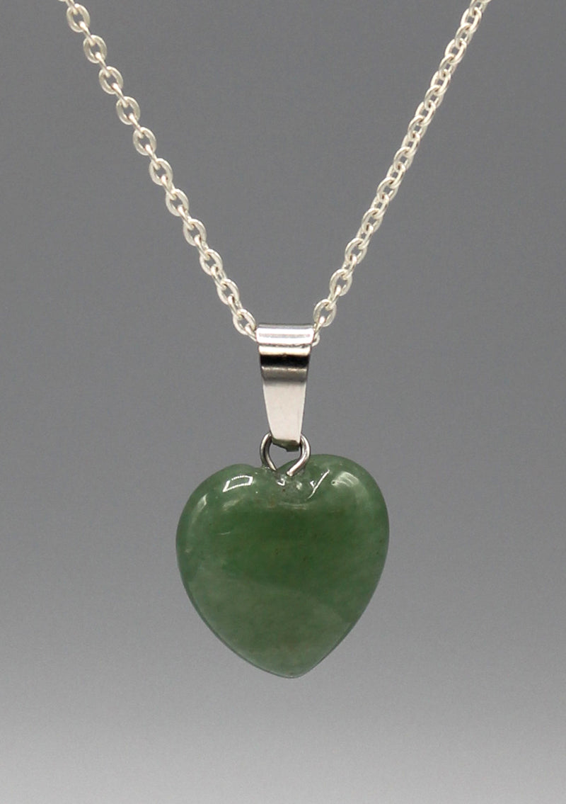 Jade Heart Shape Love Pendant - nepacrafts