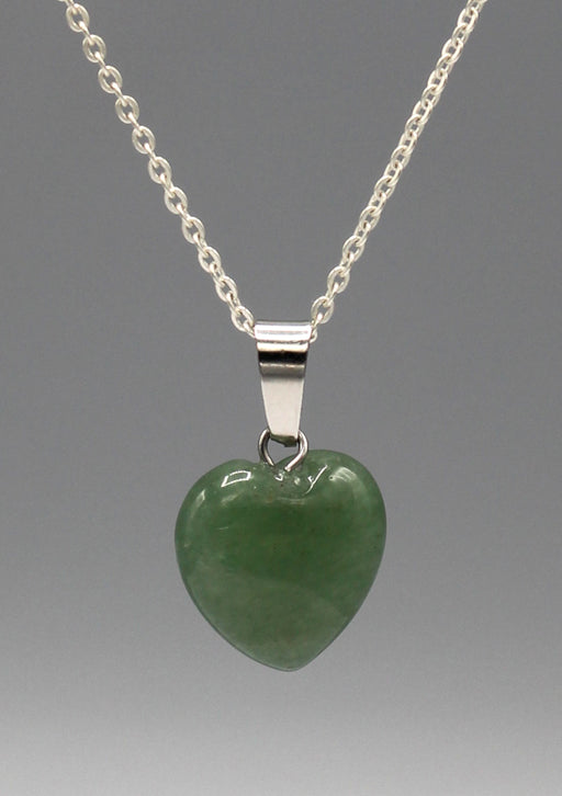 Jade Heart Shape Love Pendant - nepacrafts