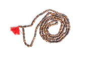 Bone Skull Beads Meditation Mala with Red Tassel - nepacrafts