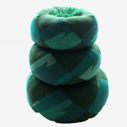Fair Trade Green Singing Bowl Cushion-In Three Sizes - nepacrafts