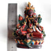 Resin Statue of Green Tara with Reddish Patina 5" high - nepacrafts