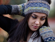 Multicolored Woolen Sherpa Head Band - nepacrafts
