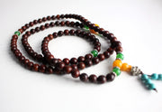 Natural Rosewood Stretchable Prayer Mala - nepacrafts