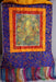 Guru Padmasambhava Embroidered Silk Brocade Fabric Thangka - nepacrafts