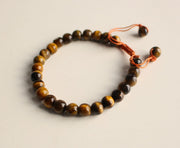 Tiger's Eye Energy Wrist Mala - nepacrafts