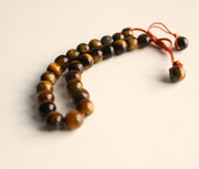 Tiger's Eye Energy Wrist Mala - nepacrafts