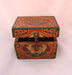 Tibetan Lucky Symbols Decorative Wooden Box - nepacrafts