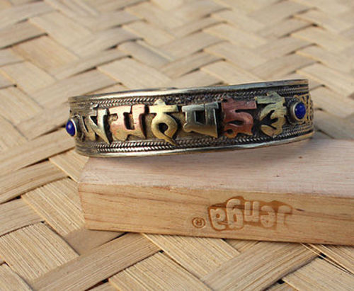 Tibetan Om Mani Dragon Bracelet