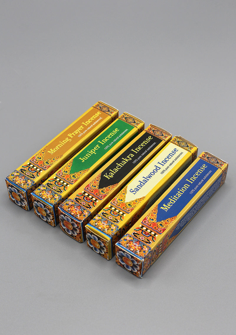 Set of 5 Tibetan Incense Pack