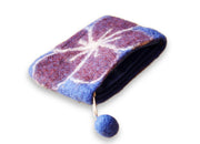 Colorful Felt Flower Women's Coin Purse - nepacrafts