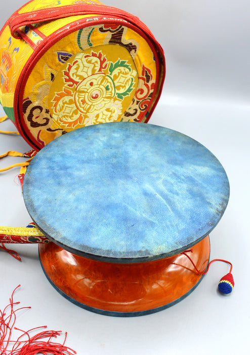 Tibetan Buddhist Ritual High Quality Chod Drum Damaru