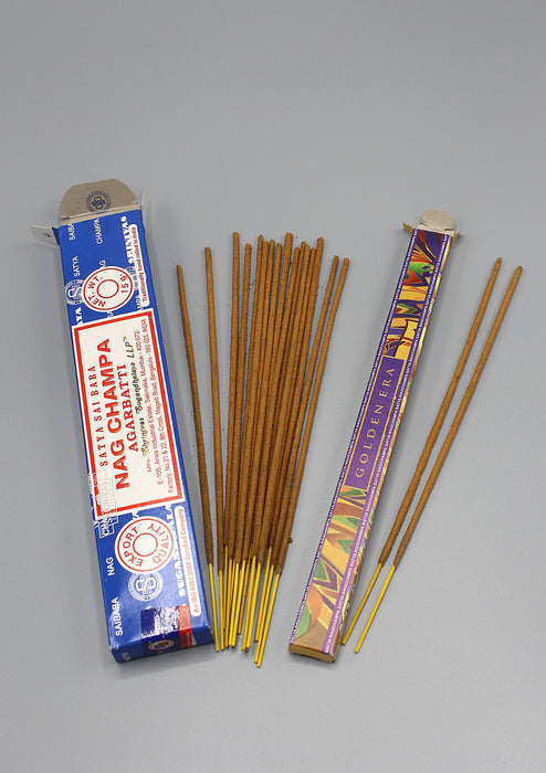 Satya Sai Baba Nag Champa Agarbatti Incense Sticks- Set of 12